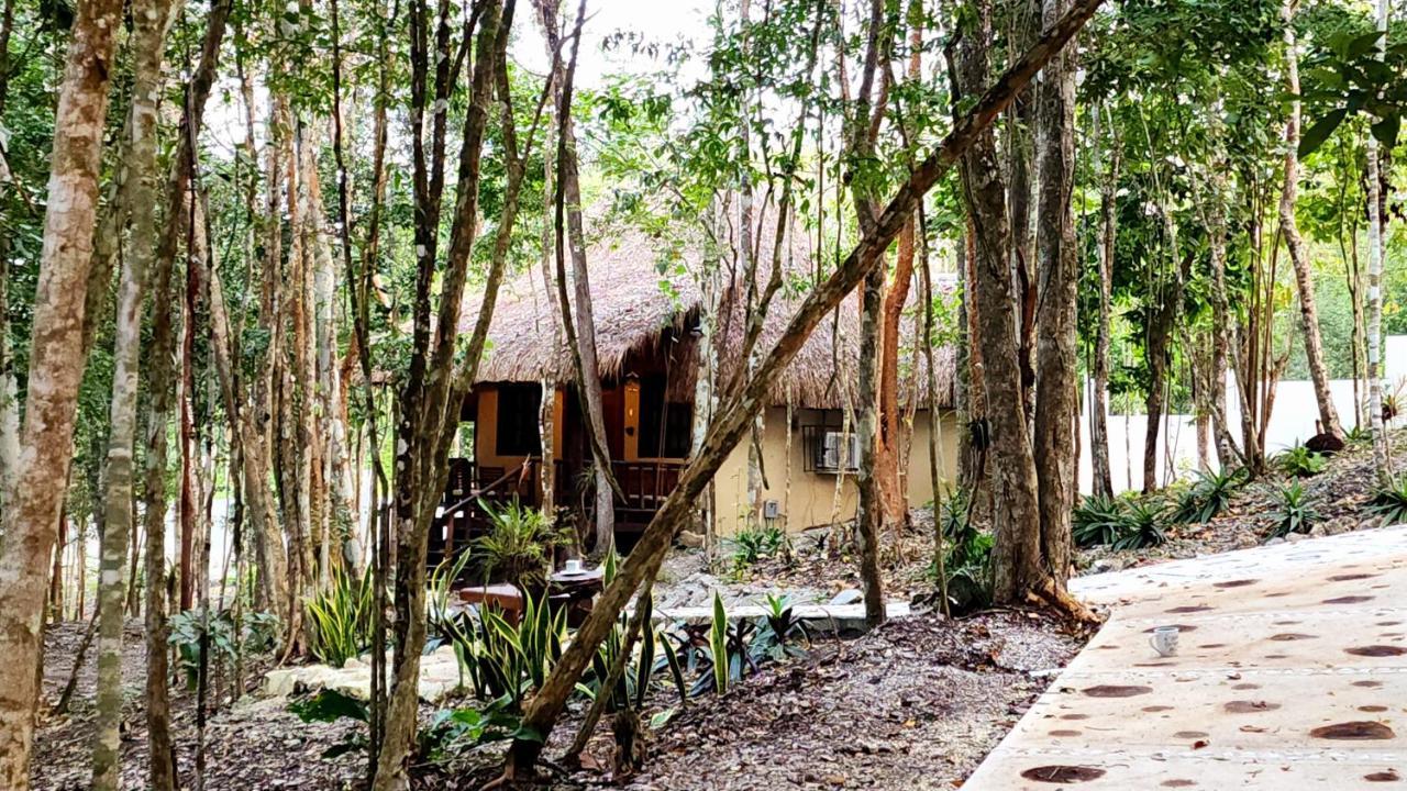 Hotel Cabanas Aldea Maya Xpujil Exteriér fotografie